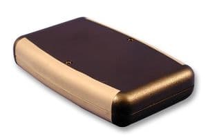 1553BBKBAT - HAMMOND - 1553BBKBAT - Plastic Enclosure, Battery Compartment, Handheld, ABS, 117 mm, 79 mm, 24 mm