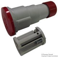 PE1664PV - ILME - PE1664PV - Pin & Sleeve Connector, 16 A, 415 V, Cable Mount, Socket, 3P+E, Red