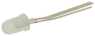 TLUV5300 - VISHAY - TLUV5300 - LED, Green, Red, Through Hole, Common Cathode, T-1 3/4 (5mm), 30 °, Round, R 30mA, G 30mA