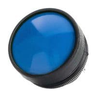 76-9114/439088 - ITW SWITCHES - 76-9114/439088 - Industrial Pushbutton Switch, 76-91 Series, 22.5 mm, SPDT, Momentary, Round Domed, Blue