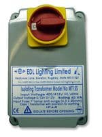00861 - EDL LIGHTING - 00861 - TRANSFORMER, 415V-12/24V, IP65