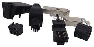 09 45 151 1100 - HARTING - 09 45 151 1100 - Modular Connector, RJ45 Plug, 1 x 1 (Port), 4P4C, Cat5, IP20, Cable Mount