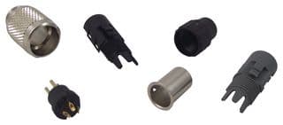 99 0075 100 03 - BINDER - 99 0075 100 03 - Circular Connector, Subminiature Circular Connector, 711 Series, Cable Mount Plug, 3 Contacts
