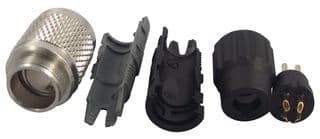 99 0079 100 04 - BINDER - 99 0079 100 04 - Circular Connector, Subminiature Circular Connector, 711 Series, Cable Mount Plug, 4 Contacts