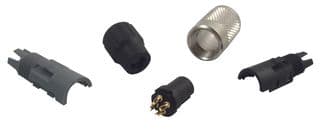 99 0080 100 04 - BINDER - 99 0080 100 04 - Circular Connector, Subminiature Circular Connector, 711 Series, Cable Mount Receptacle, 4 Contacts