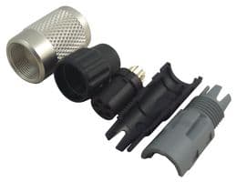 99 0096 100 05 - BINDER - 99 0096 100 05 - Circular Connector, Subminiature Circular Connector, 711 Series, Cable Mount Receptacle, 5 Contacts