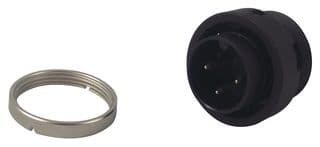 99 0607 00 03 - BINDER - 99 0607 00 03 - Circular Connector, Miniature Circular Connector, 678 Series, Panel Mount Plug, 3 Contacts