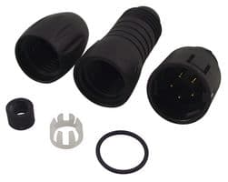 99 9113 03 05 - BINDER - 99 9113 03 05 - Circular Connector, Miniature Circular Connector, 720 Series, Cable Mount Plug, 5 Contacts