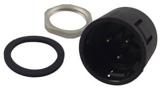 99 9107 00 03 - BINDER - 99 9107 00 03 - Circular Connector, Miniature Circular Connector, 720 Series, Panel Mount Receptacle, 3 Contacts