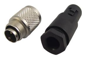 99 0401 00 02 - BINDER - 99 0401 00 02 - Circular Connector, Subminiature Circular Connector, 712 Series, Cable Mount Plug, 2 Contacts