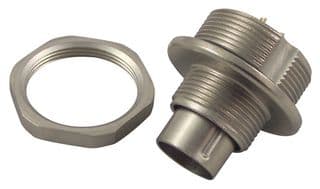 09 0407 00 03 - BINDER - 09 0407 00 03 - Circular Connector, Subminiature Circular Connector, 712 Series, Panel Mount Receptacle, 3 Contacts