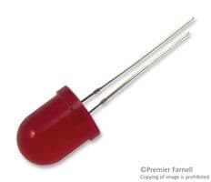 L-813ID - KINGBRIGHT - L-813ID - LED, Red, Through Hole, T-3 (10mm), 20 mA, 2 V, 617 nm