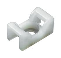 151-24819 KR8G5-PA66-NA - HELLERMANNTYTON - 151-24819 KR8G5-PA66-NA - Cable Tie Mount, Type 151-24819, Screw, 6.5 mm, Natural, Nylon (Polyamide), 25 mm, 14.5 mm
