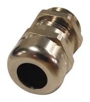 53112220 - LAPP - 53112220 - Cable Gland, PG11, 4 mm, 10 mm, Brass, Metallic - Nickel Finish, IP68