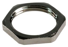 52103030 - LAPP - 52103030 - Locknut, Skindicht® SM-M Hexagonal, Metric Threads, 30 mm AF, M25 x 1.5, Brass, Nickel, 4 mm