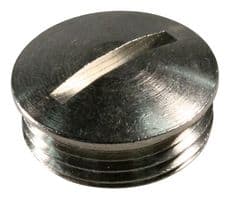 52003400 - LAPP - 52003400 - Blanking Plug, Skindicht® BL-M, IP54, Nickel Plated Brass, PG11, 20 mm, SKINDICHT BL Series
