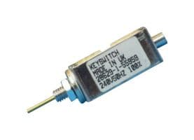 SM0/12VDC - KEYSWITCH - SM0/12VDC - Linear Solenoid, C Type, Pull, Continuous, 12 VDC