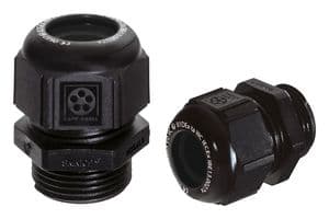 54115230 - LAPP - 54115230 - Cable Gland, M25, 11 mm, 17 mm, Nylon (Polyamide), Black, IP68