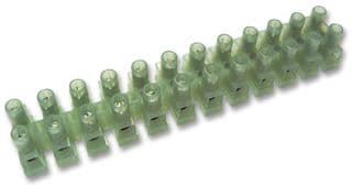 HY-433/12-NY-LP - HYLEC - HY-433/12-NY-LP - Panel Mount Barrier Terminal Block, 2 Row, 12 Ways, 10 mm, 24 A