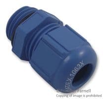 54115410 - LAPP - 54115410 - Cable Gland, M16 x 1.5, 7 mm, 9 mm, Nylon (Polyamide), Blue, IP68