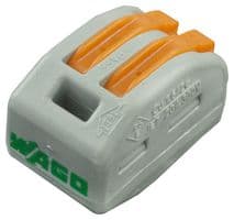 222-412 - WAGO - 222-412 - Pluggable Terminal Block, 2 Ways, 28 AWG, 12 AWG, 2.5 mm², Push In Lock