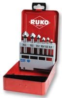 102152E - RUKO - 102152E - Drill Bit Set, Countersinker, HSS-E, 6.3 mm - 20.5 mm, 6 Piece