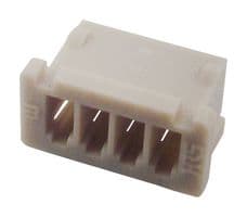 DF13-4S-1.25C - HIROSE / HRS - DF13-4S-1.25C - Connector Housing, DF13, Receptacle, 4 Ways, 1.25 mm, DF13 Series Contacts