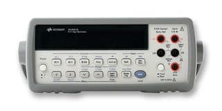 34401A - KEYSIGHT TECHNOLOGIES - 34401A - Bench Digital Multimeter, 1000 Count, True RMS, Auto Range, 1 kV, 3 A, 6.5 Digit