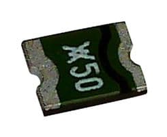MICROSMD050F-2 - LITTELFUSE - MICROSMD050F-2 - Resettable Fuse, PPTC, 1210 (3225 Metric), PolySwitch microSMD, 13.2 VDC, 500 mA, 1 A, 0.05 s