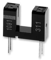 EE-SX1105 - OMRON ELECTRONIC COMPONENTS - EE-SX1105 - PHOTO INTERRUPTER, TRANSMISSIVE, 2MM