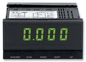 K3MALC24ACDC - OMRON INDUSTRIAL AUTOMATION - K3MALC24ACDC - Temperature Meter, K3MA-L Series, -200°C to +850°C, -300°F to +1500°F, 4 Digits, 24 V, Relay Output