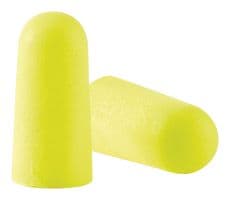 ES-01-001 - 3M - ES-01-001 - Earplugs, Soft Foam, Uncorded, Bullet Shape, Yellow Neons, 36 dB, 250 Pairs/Box