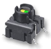 4FTH92242 - MEC - 4FTH92242 - Tactile Switch, illumec 4F Series, Top Actuated, Through Hole, Round Button, 3 N, 50mA at 24VDC