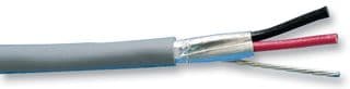 1266A 0101000 - BELDEN - 1266A 0101000 - Multipair Cable, Audio, CM Rated, Screened, 1 Pair, 22 AWG, 1000 ft, 305 m