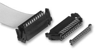 P50E-080S-EA - 3M - P50E-080S-EA - IDC Connector, IDC Receptacle, Female, 1.27 mm, 2 Row, 80 Contacts, Cable Mount