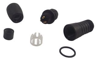 99-9206-00-03 - BINDER - 99-9206-00-03 - Circular Connector, Miniature Circular Connector, 620 Series, Cable Mount Receptacle, 3 Contacts