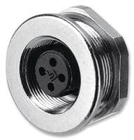 09-0424-00-07 - BINDER - 09-0424-00-07 - Circular Connector, Subminiature Circular Connector, 712 Series, Panel Mount Receptacle, 7 Contacts
