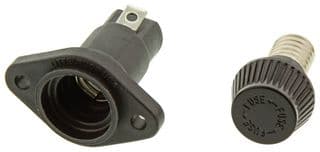 05710007L - LITTELFUSE - 05710007L - Fuseholder, Panel Mount, 600V, 30A, Class CC, Solder / Quick Connect, Fingergrip Cap