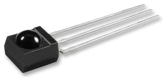TSOP4840 - VISHAY - TSOP4840 - Infrared Receiver, Remote Control, 40 kHz, Side View Through Hole