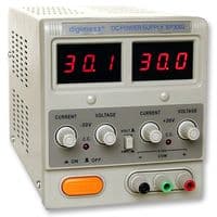 BP3002 - DIGIMESS - BP3002 - Bench Power Supply, Adjustable, 2 Output, 0 V, 30 V, 0 A, 2 A