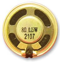 KDMG20008 - KINGSTATE - KDMG20008 - Speaker, Micro, Dynamic, 0.3 W, 8 ohm, 92 dB, 560 Hz to 7 kHz