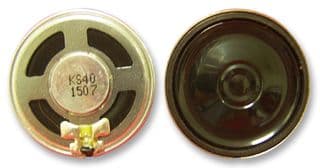 KDMG40008 - KINGSTATE - KDMG40008 - Speaker, Micro, 530 Hz to 7 kHz, 8 ohm, 300 mW, 92 dB, Round, Bare Mount