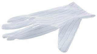 109-0028 - MULTICOMP PRO - 109-0028 - Glove, ESD, White, Polyester, Size S, Full