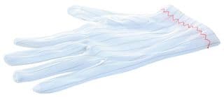 109-0915 - MULTICOMP PRO - 109-0915 - Glove, ESD, Stripes, White, Polyester, Size L, Full