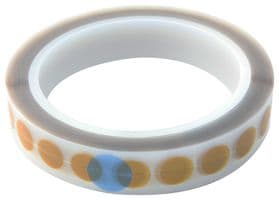 053-1003 - MULTICOMP PRO - 053-1003 - Masking Tape, High Temperature, PCB Protection, PI (Polyimide) Film, Amber, 12 mm x 33 m