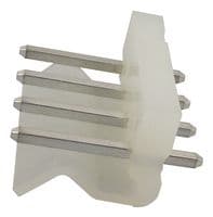 10321041 - MOLEX - 10321041 - Pin Header, Wire-to-Board, 5.08 mm, 1 Rows, 4 Contacts, Through Hole Straight, SPOX 5281