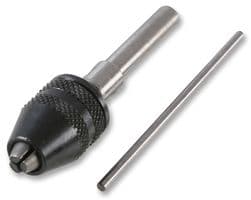 143-0127 - MULTICOMP PRO - 143-0127 - Pin Chuck, Auto, 3 Jaw, 3.5 mm Capacity, 70 mm Length