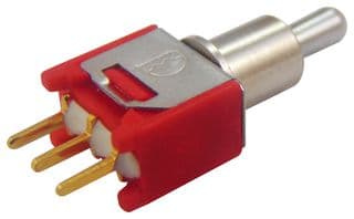 2MS4T2B2M2RE - MULTICOMP PRO - 2MS4T2B2M2RE - Toggle Switch, (On)-Off-(On), SPDT, Non Illuminated, 2M, Panel Mount, 100 mA