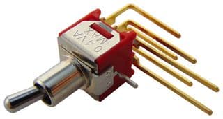 2MD1T2B2M7RE - MULTICOMP PRO - 2MD1T2B2M7RE - Toggle Switch, On-On, DPDT, Non Illuminated, 2M, Through Hole, 100 mA