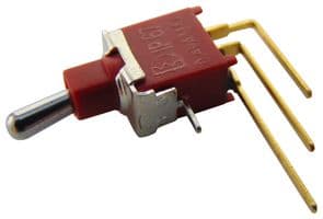 2AS2T2A1M7RE - MULTICOMP PRO - 2AS2T2A1M7RE - Toggle Switch, On-(On), SPDT, Non Illuminated, 2AS2, Through Hole, 100 mA